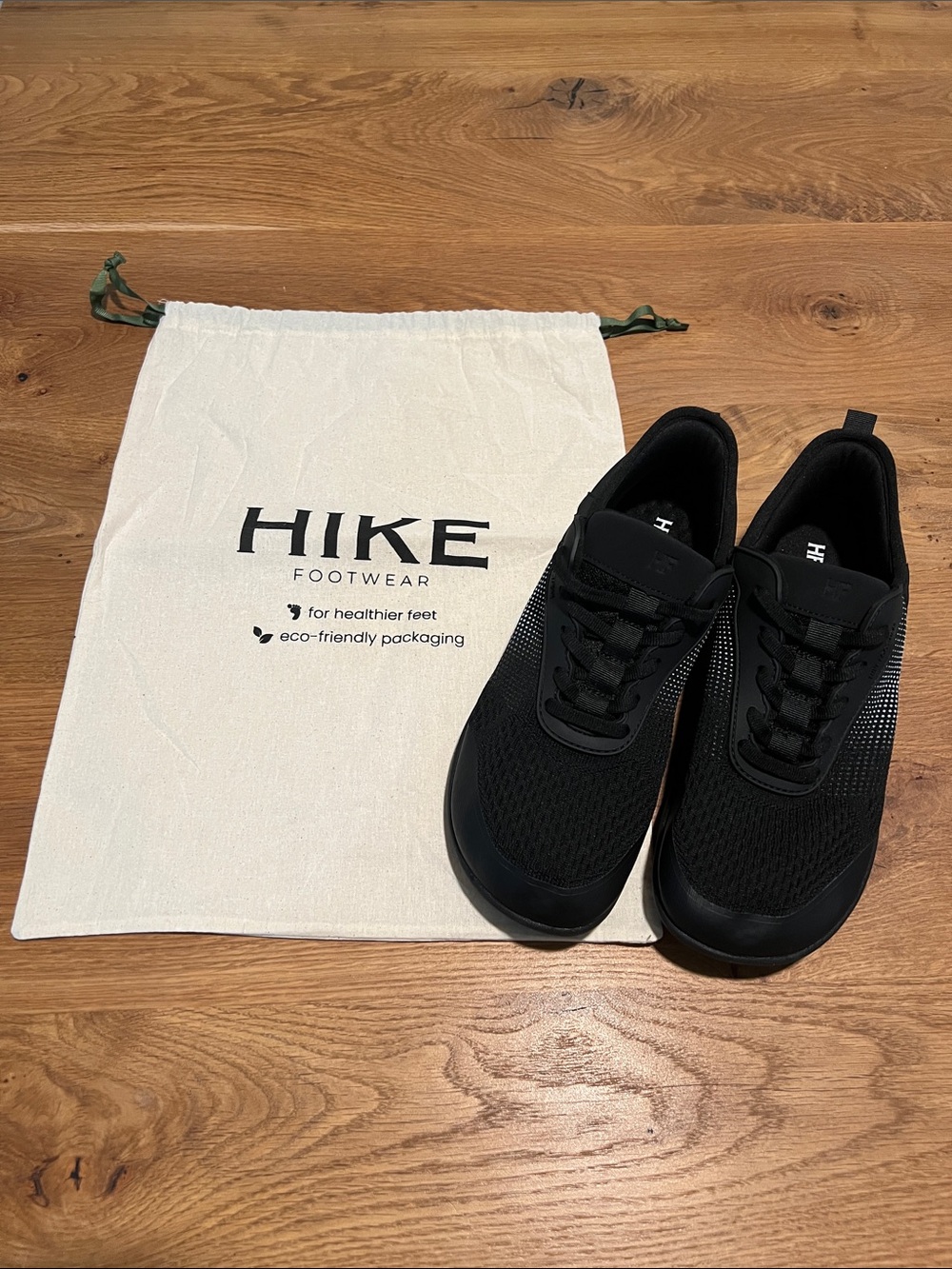 Hike Footwear Stride Barefoot Shoes Black Women’s 11/11.5 Men’s 9/9.5